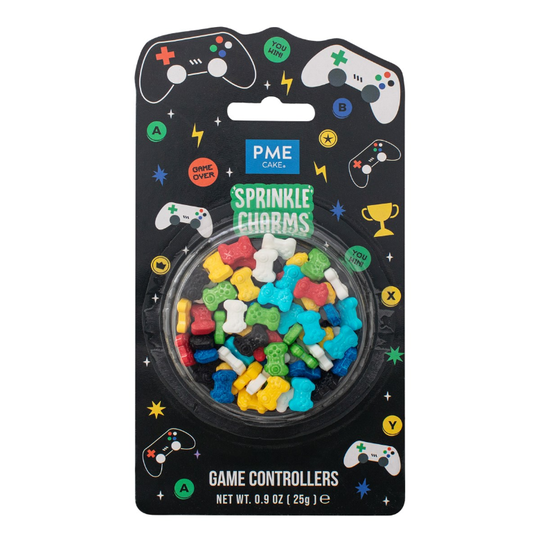 GEMIXTE SUIKERDECORS GAMECONTROLLERS 25G