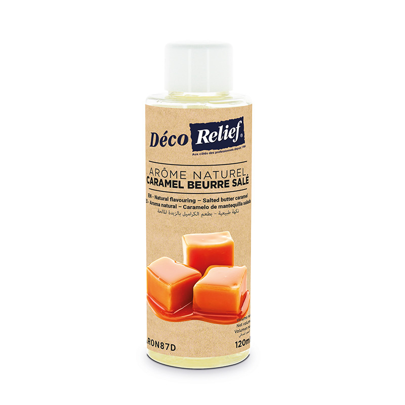 DECORELIEF ZOUTE BOTERCARAMEL AROMA 120ML