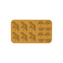 SILIKOMART MOULE SILICONE GINKO N.6 121 x 76MM - N.9 67 x 64MM HT 2 MM