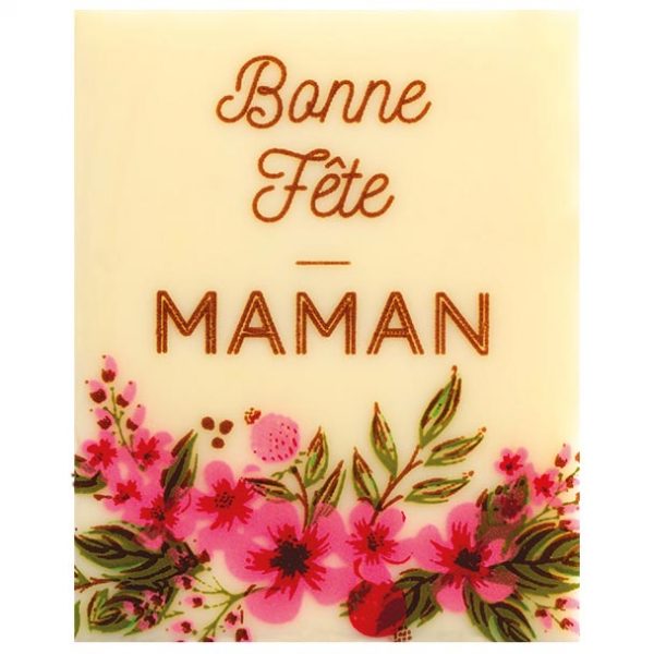 061031 PCB RECTANGLES CB UN BOUQUET POUR MAMAN 5X4CM 70PCES ***S/CD***