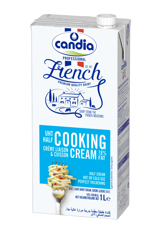 CANDIA 279660008 CREME FRAICHE CULINAIRE 18% UHT 1L