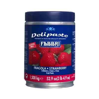 FABBRI DELIPASTA AROME FRAISE 1.5KG