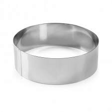 MF STAINLESS STEEL CIRCLE Ø 8CM HT 4CM