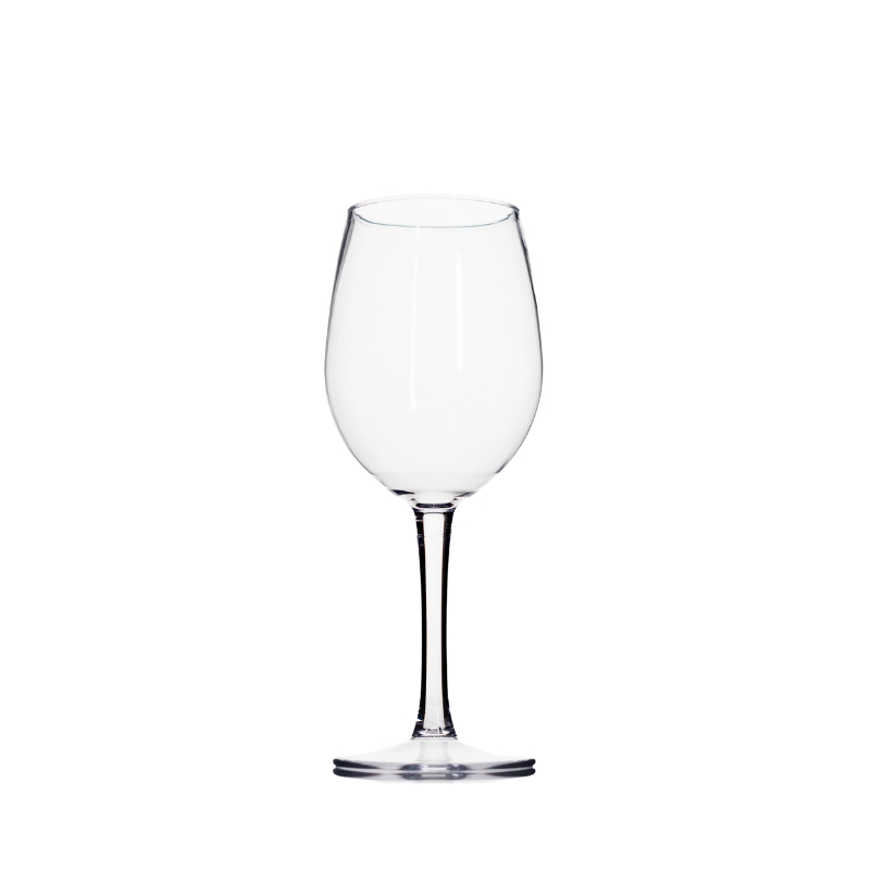 VERRE A VIN TULIPE  POLYMERE 35CL "SET 4P"