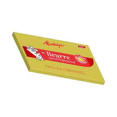 UNSALTED BUTTER AOP CHARENTE MONTAIGU IN SLABS 5 X 2KG 