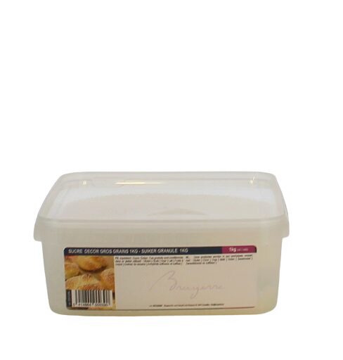 SUCRE GRANULE BRILLANT DECOR GROS GRAINS 1KG