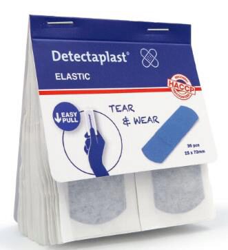 DETECTAPLAST ELASTIC BANDAGE REFILL FOR DISPENSER BOX OF 5X36 PCES