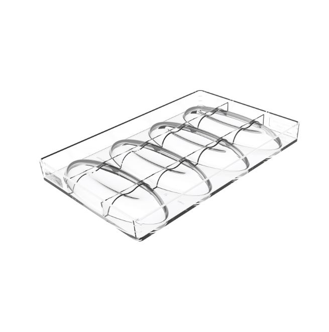 SILIKOMART MOULE A PRALINES TRITAN CH044 SOGNO T N.4 15,6X5,8XH1,4CM