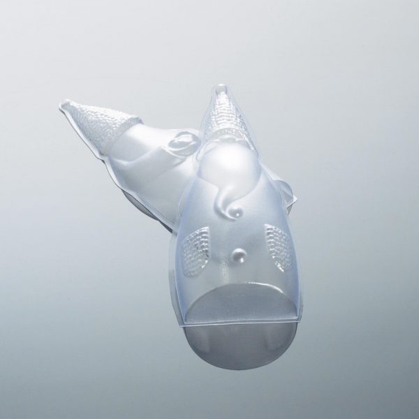 010208 PCB MOULES PÈRE NOËL BONNET POUR 4 PIÈCES 6X5,8 CM H. 14 CM 8PCES ***S/CD***