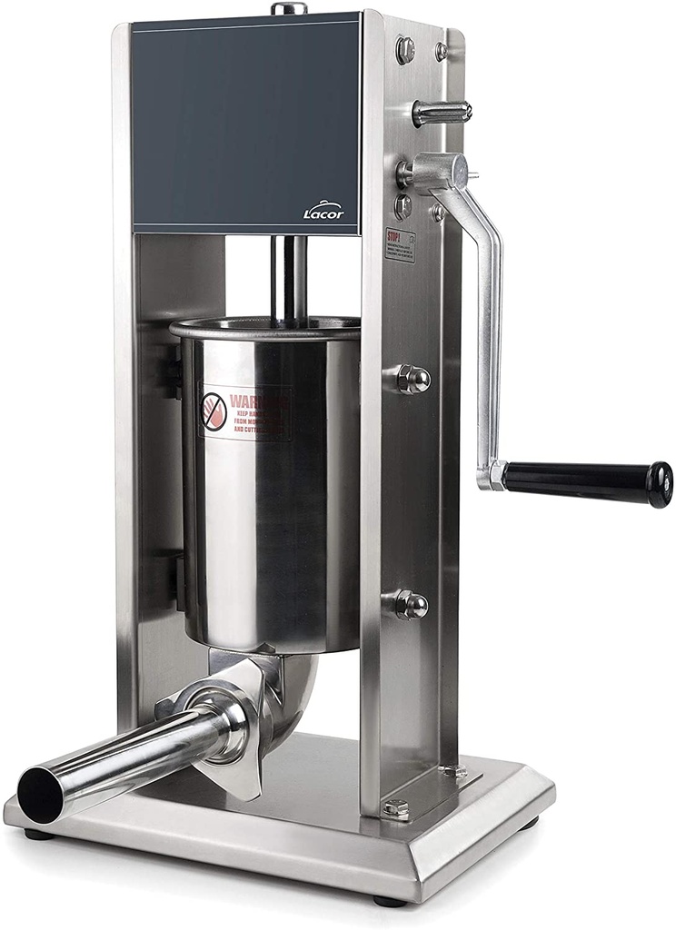 LACOR VERTICALE ROESTVRIJSTALEN TAMPER 4L-4 CONNETS - 16-22-32-38MM