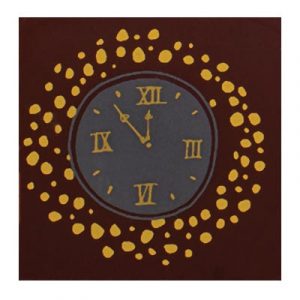 060415 PCB SQUARES CN CLOCK 2 DESIGNS 3 CM 120PCS ***S/CD***