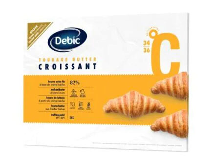 DEBIC BEURRE DE TOURAGE 82% CROISSANT GOLD  5 X 2KG 0900091