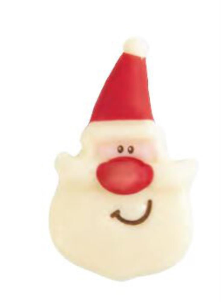 2015086 SMALL SANTA CLAUS HEAD 3 X 5 CM 120PCS