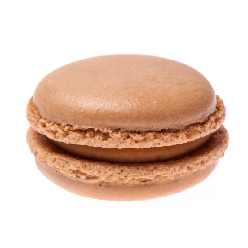 ❄️+ M&A MACARONS SUCRÉ CARAMEL BEURRE SALÉ Ø 4.5CM 70X20GR ***SERA REMPLACE PAR 00073752 EN 60 PIECES***