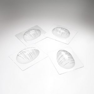074092 PCB EGG MOLDS WAVE PR 6 SUBJECTS 2 DESIGNS 12PCS ***S/CD***