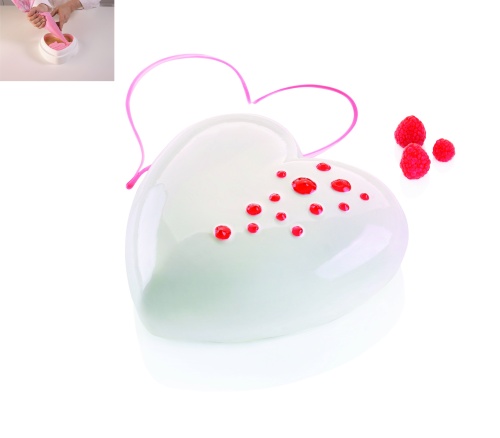 SILIKOMART VORM KIT TI AMO+CUTTER 170X164MM H63MM VOL1000ML=KIT
