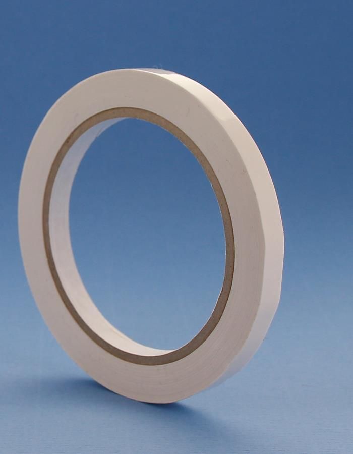 WHITE PVC ADHESIVE TAPE ROLL FOR SEALER E7R 9MMX66MM 4PCS