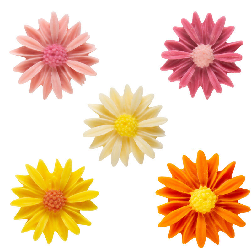 + 1061060 ASSORTIMENT DE MARGUERITES EN CHOCOLAT 2,5CM 120PCES