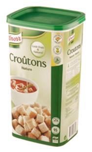 KNORR CROUTONS NATUUR SPECIALE SALADE 580GR