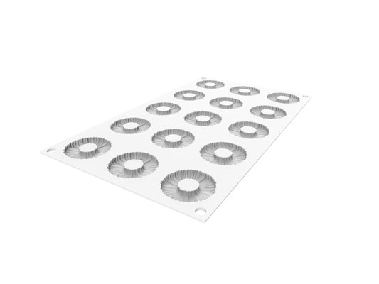 SILIKOMART SILICONE MOLD TUTÙ 7 N°15 Ø4.5 H0.7CM