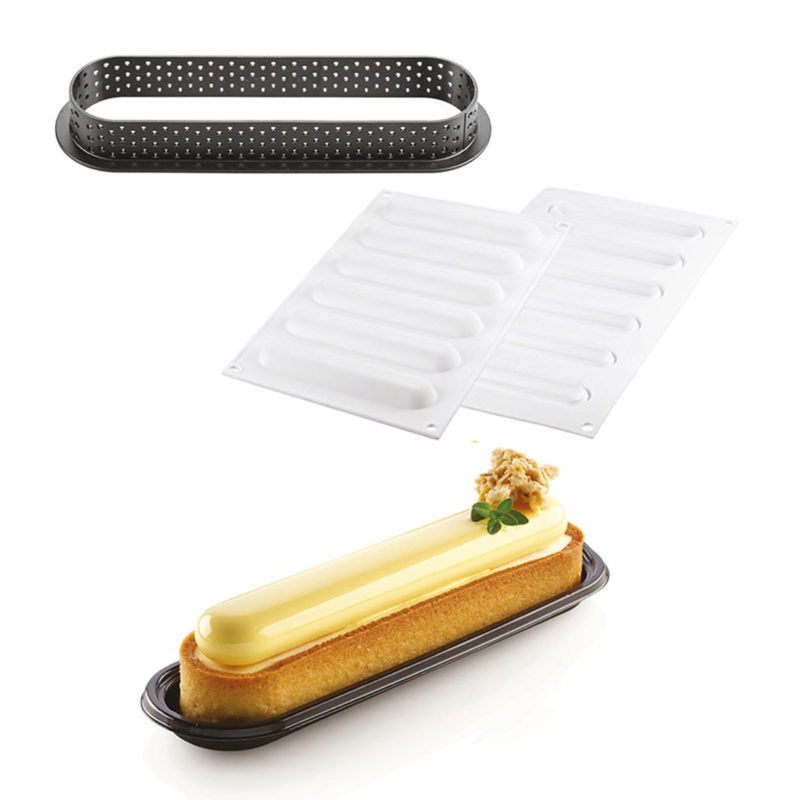 SILIKOMART KIT PIE RING OBLONG 146 X 35MM H 20MM