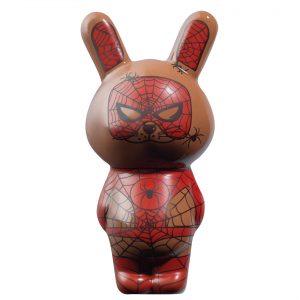 074196 PCB MALLEN KONIJN SPIN KONIJN VOOR 6 STUKS 15X8.8 CM 12 STUKS ***S/CD***