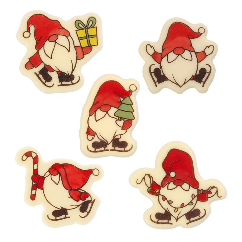 2015452 ASSORTMENT OF SANTA CLAUS GNOME 4.5CM 75PCS ***S/CDE***