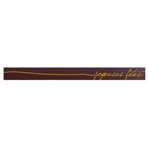 065208 PCB RECTANGLES CN JOYEUSES FÊTES 9X0,8 CM 240PCES ***S/CD***