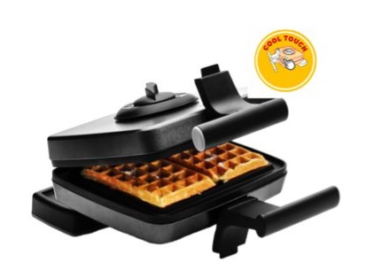 FRIFRI WAFFLE IRON WA102A BLACK 4X7 WAFFLE 4/4 1200W