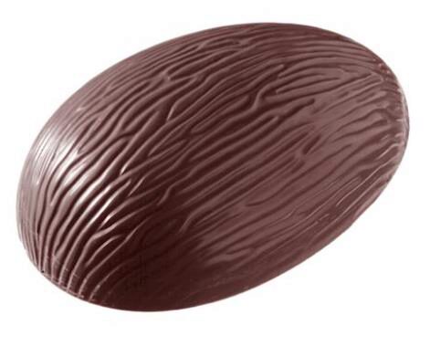 CHOCOLATE MOLD EGG TRUNK 99 MM CW1283 99X65XHT35MM / 1X4 -- 136GR