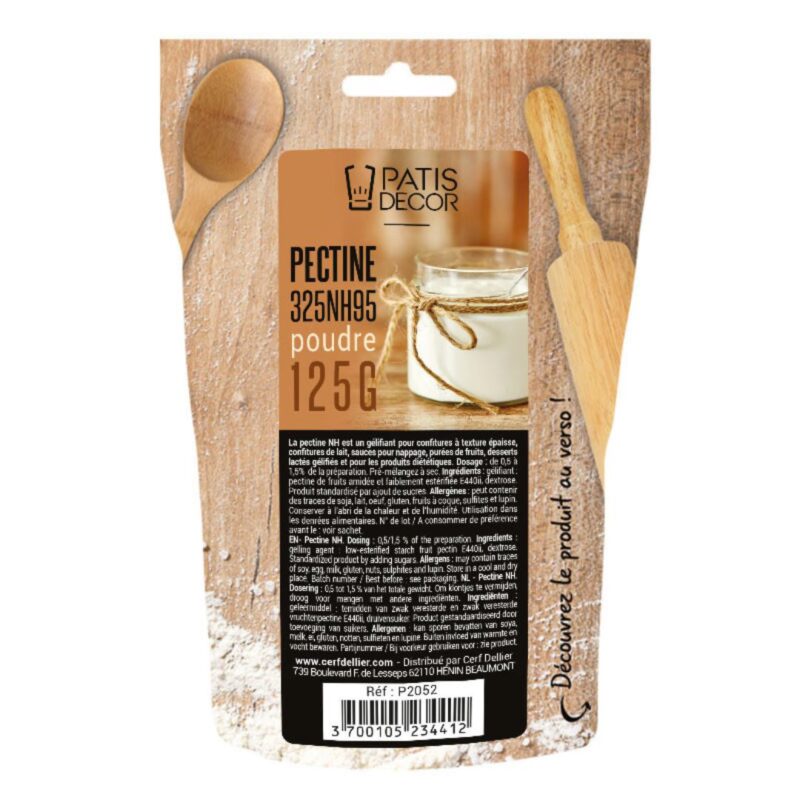 PATISDECOR PECTINE NH 125GR