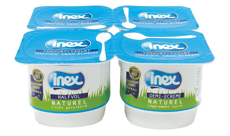 INEX 3000 YAOURT NATURE 4X125GR ***VENDU UNIQUEMENT PAR MULITPLE 6**