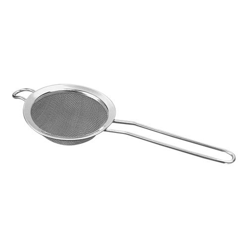 INOX ROND SAUCE/PUNTZEEF 18/10 DIAM 15CM METALLISCHE CANVAS =STUK