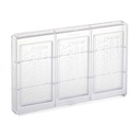 POLYCARB DESIGN MA2012 PRALINE MOLD CHOCOLATE BAR SHAPE