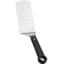 LACOR SPATULE COUDEE PERFOREE 35CM PALETTE 17X7.5