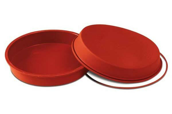 SILIKOMART SFT128 SMOOTH ROUND CAKE MOLD Ø280 HT 47MM 2500ML UNIFLEX