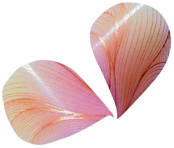 088119 PCB CURVED PETALS CB POWDERED 392PCS ***S/CDE***