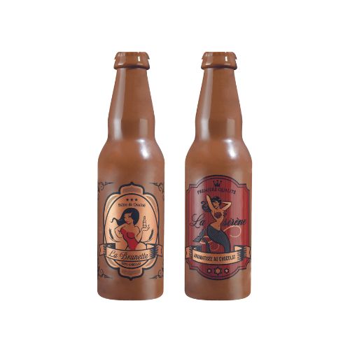 088181 PCB PRINTED SHEETS LA BRUNETTE FOR BOTTLES 7.5X7.3CM 20PCS ***S/CDE***