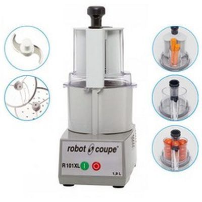 ROBOT COUPE R101XL GECOMBINEERDE SNIJDER-CL450W-1.9L- 1500RPM - 230V/1 - +E2+R2