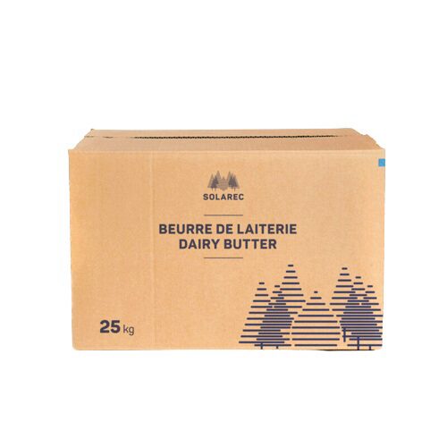SOLAREC BELGIAN BUTTER 82% 25KG BLOCK