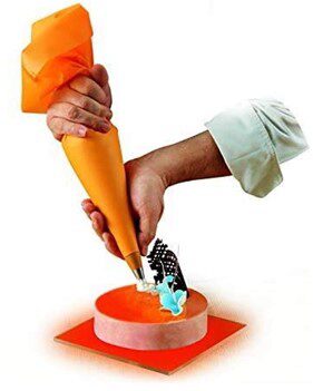 SUPER FLEX ZAK ORANJE 34CM