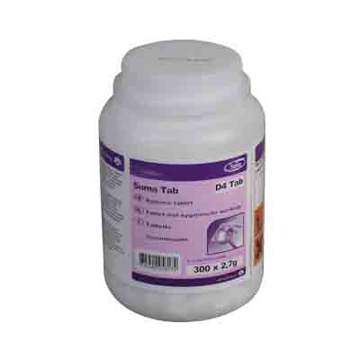 SUMA D4 CHLORINE DISINFECTANT TABLETS 300 PCS