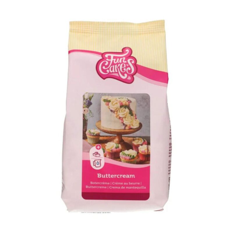 FUNCAKES MIX VOOR BOTERCRÈME 500G =ZAKJE