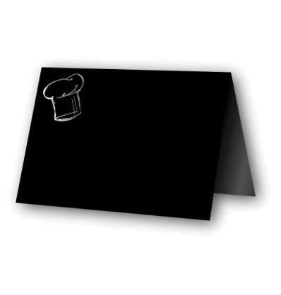 CHEVALET 7X5CM BRASSERIE TOQUE 10 PC