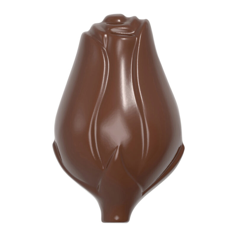 GESLOTEN ROZE CHOCOLADEVORM CW1549 14G 2X7- 5,4X3,2XH1,6CM - DUBBEL VOOR-/ACHTERKANT