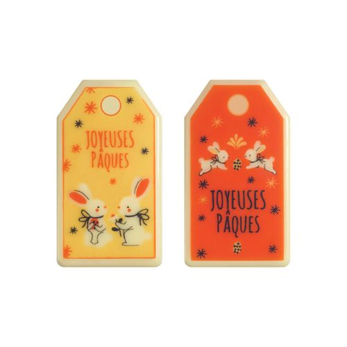 088086 PCB LABELS CB RABBIT 6X3.4CM 2 DESIGNS 80PCS ***S/CDE***