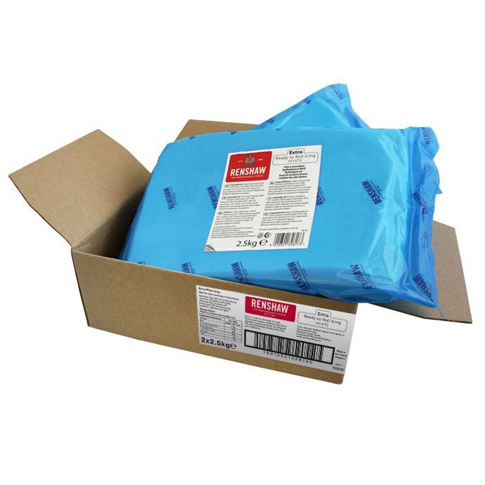 RENSHAW WHITE SUGAR PASTE EXTRA 2X 2.5KG
