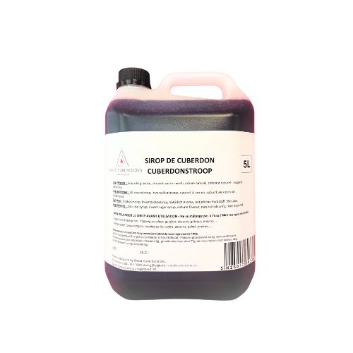 RASPBERRY CUBERDON SYRUP 5L SWEETCUBERDONS
