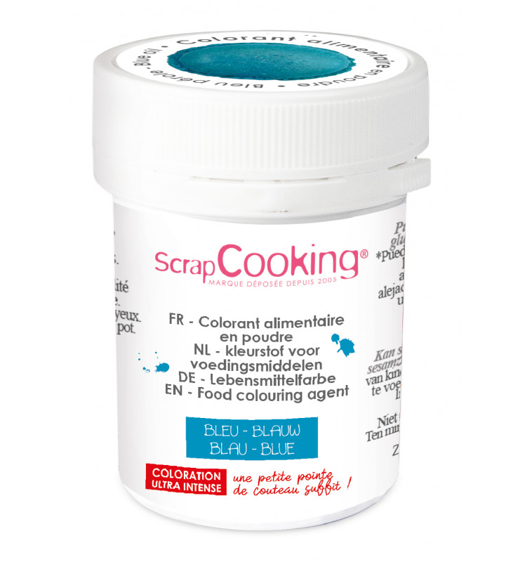 SCRAPCOOKING HYDRO BLUE FOOD COLOURING 5GR