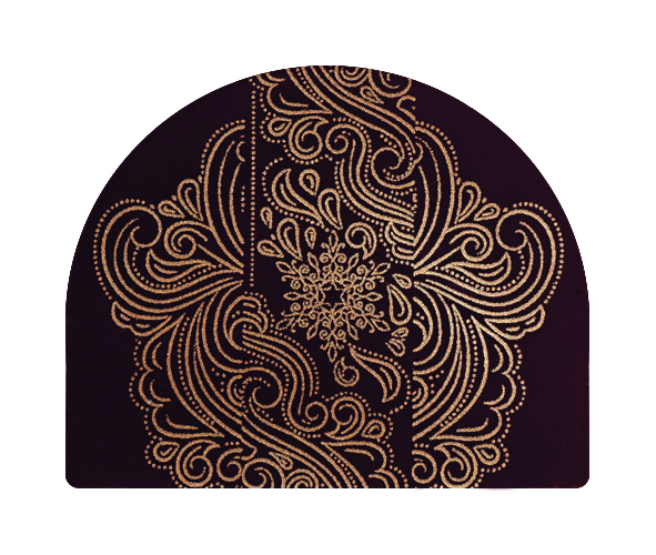 088111 PCB ROUNDED LOG ENDS CN VOLUTES 4X4CM 108PCS ***S/CDE***